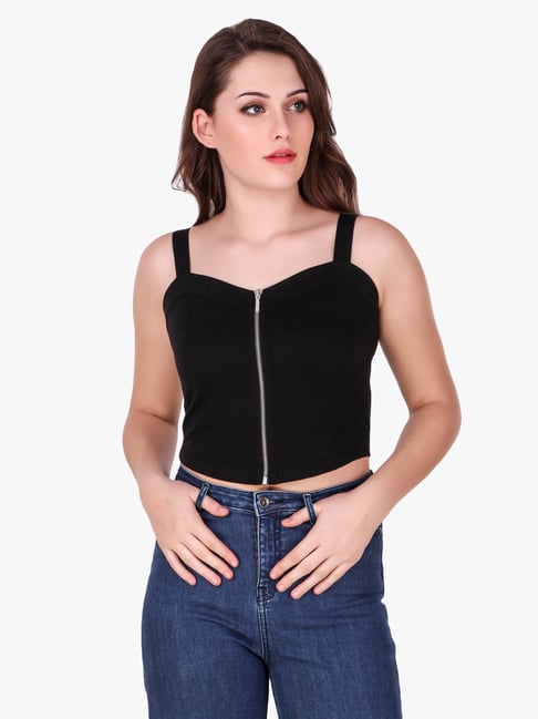 Buy Black Tops for Women by TEXCO Online