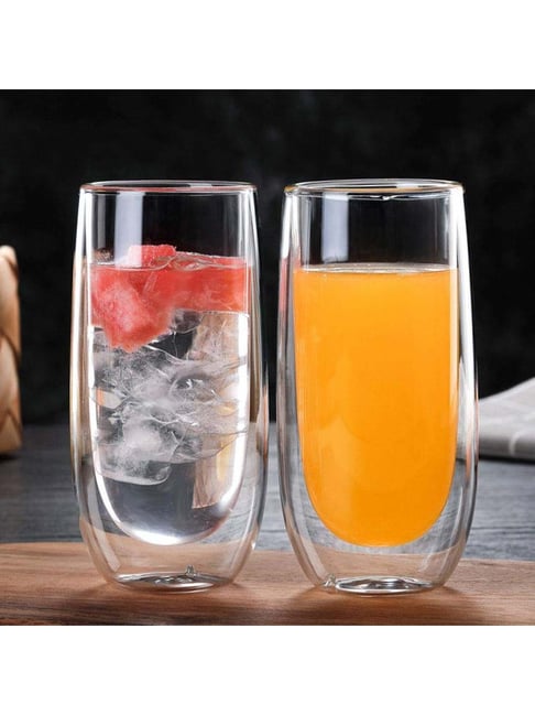 This Set of Drinking Glasses with Bamboo Lids and Straws Is 48% Off
