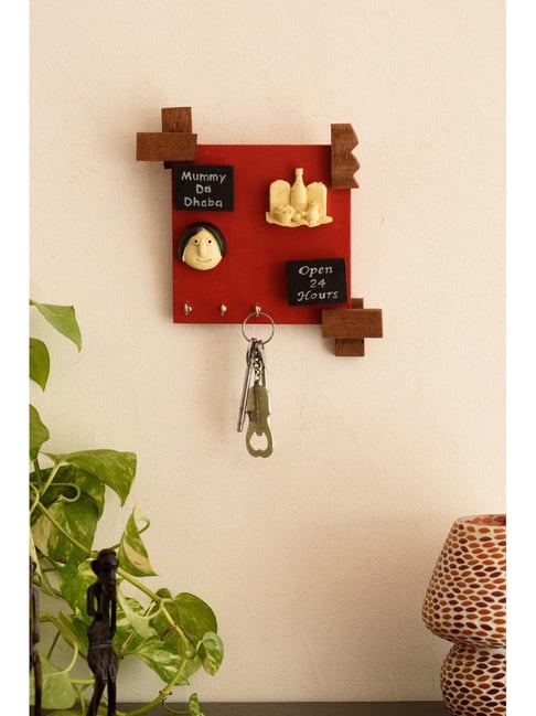 eCraftIndia Mummy Da Dhaba Key Holder-picture-29