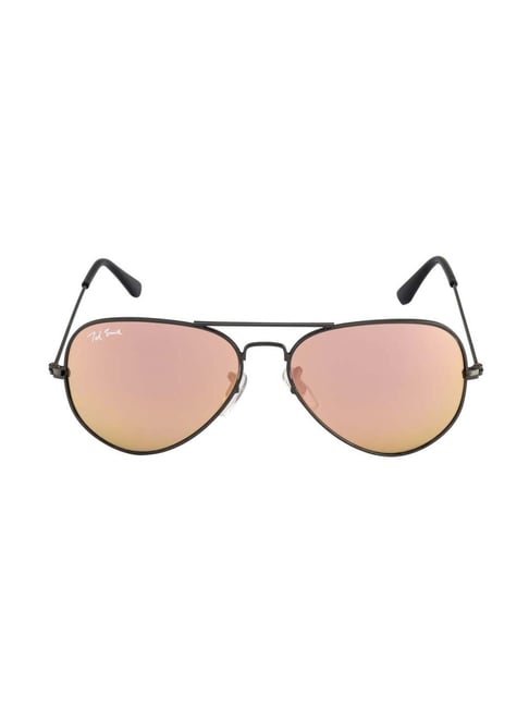 Buy Polarized Aviator Sunglasses for Juniors Small Face Women Men Vintage  UV400 Protection Shades(Gold Frame/Pink Mirrored Lens) at Amazon.in