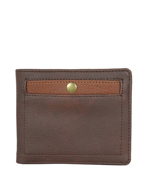 Buy Baggit Men Brown Solid Two Fold Wallet - Wallets for Men 2475921 |  Myntra