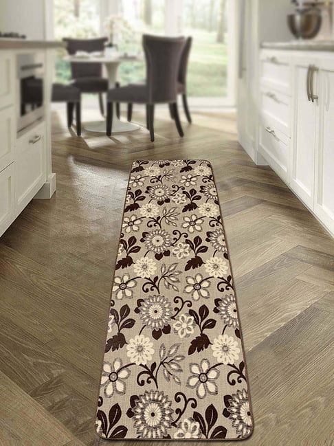Saral Home Brown & Beige Cotton Runner - Set of 1-picture-40