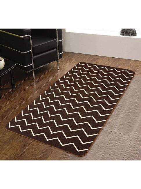 Saral Home Brown & Beige Cotton Runner - Set of 1-picture-39
