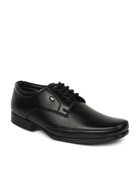 Action Men's Black Derby Shoes