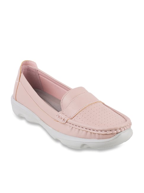 Metro Women's Peach Comfort Loafers