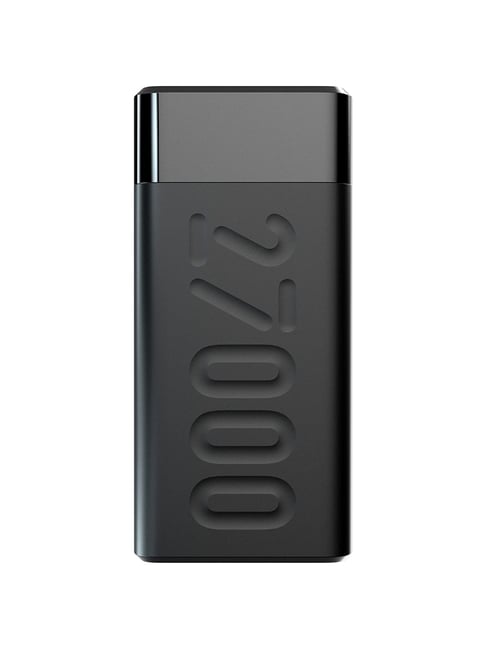 Ambrane Stylo PRO 27000mAh Power Bank with 20W Fast Charging (Black)