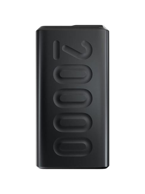 Ambrane Stylo-20k 20000mAh Power Bank with 20W Fast Charging (Black)