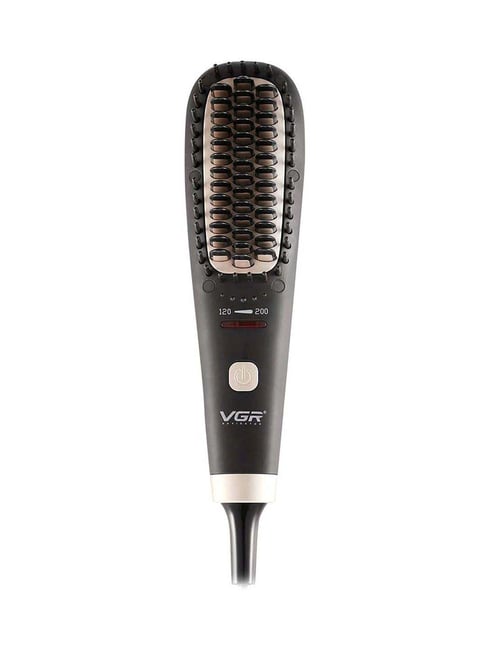 VGR V-568 Professional Hair Straightening Comb with Ceramic Heater (Black)