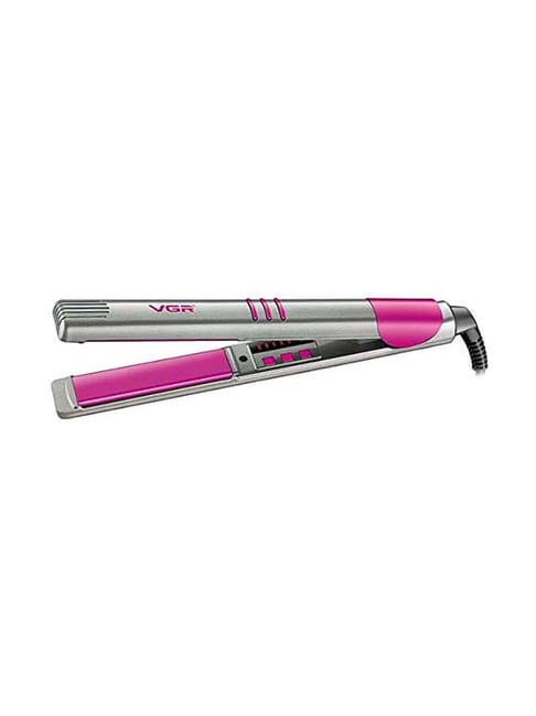 VGR V-580 Professional Hair Straightener with Ceramic Coated Plate (Grey)