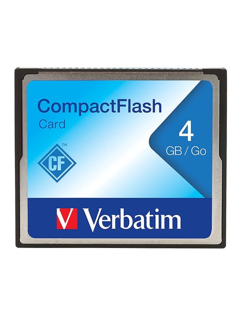 Verbatim 95188 4GB Compact Flash Memory Card (Black)