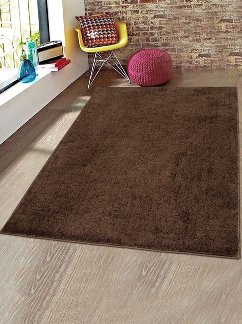Saral Home Neon Brown Cotton Carpet - Set of 1-picture-40