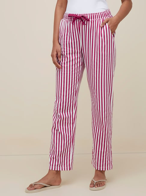 Buy Wunderlove Multicolor Striped Pyjamas from Westside