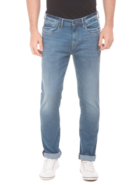 Aeropostale super skinny jeans in dark blue