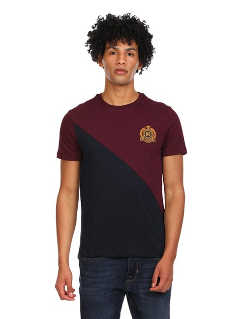 Us polo clearance maroon t shirt