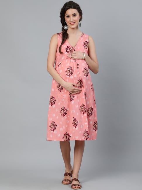 Shop Maternity Cotton Dress Pregnant online | Lazada.com.my