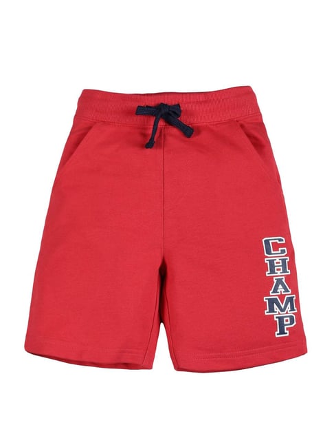 Plum Tree Kids Red Solid Shorts-picture-37