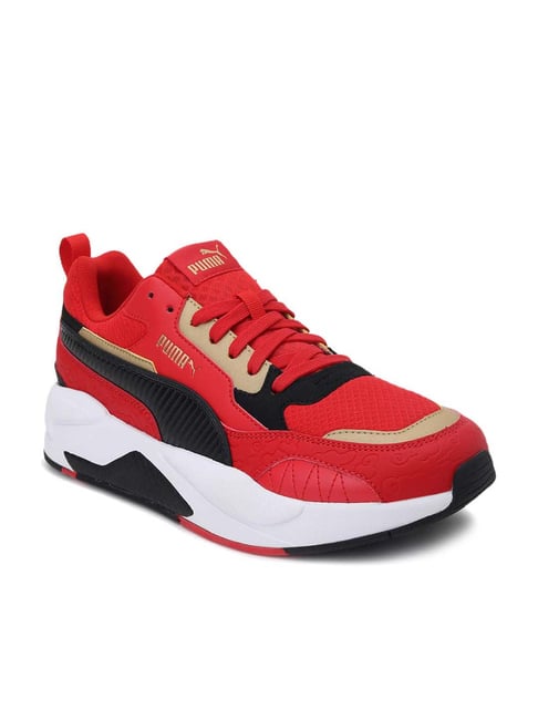 Puma Men's X Ray¿ Square Celestial Trainers High Risk Red Casual Sneakers