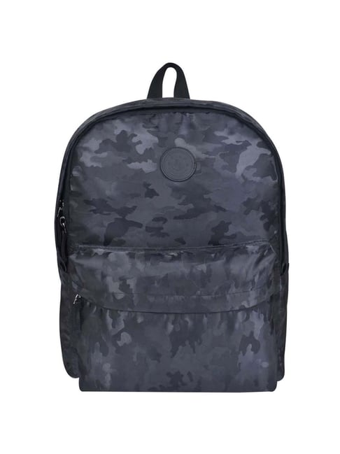 Eume Amaze-II 19 Ltrs Camo Black Medium Laptop Backpack