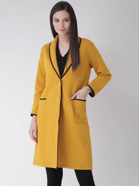 Buy Texco Yellow Regular Fit Winter Coat for Women Online Tata CLiQ