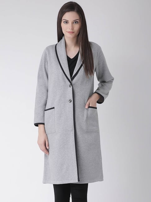Buy Texco Grey Textured Winter Coat for Women Online Tata CLiQ