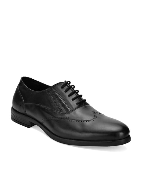 San Frissco Men's Black Oxford Shoes