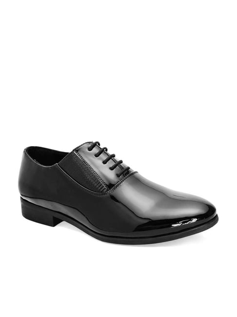 San Frissco Men's Black Oxford Shoes