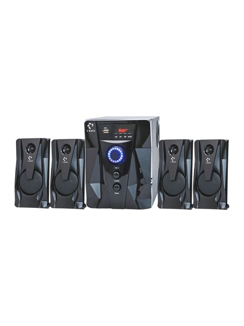 I Kall IK-411 80W Bluetooth Home Theatre System Remote Control (Black)