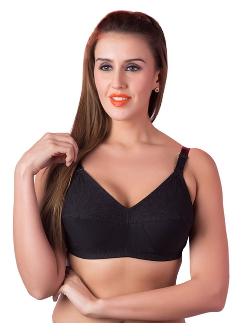 Buy NIBA Women's Cotton Non Padded Wire Free Everyday Bras