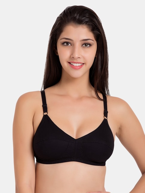 Buy Souminie Black Non Wired Non Padded Minimizer Bra for Women Online @  Tata CLiQ