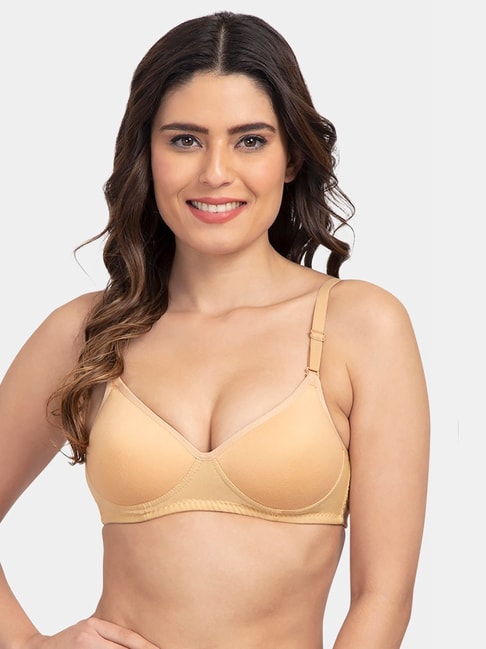 Candyskin Women's Cotton Full Coverage Bra - Comfortable, Supportive, and  Naturally Elegant Women's Fashion