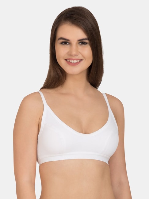 Buy Tweens White Non Wired Non Padded Beginner's Bra for Women