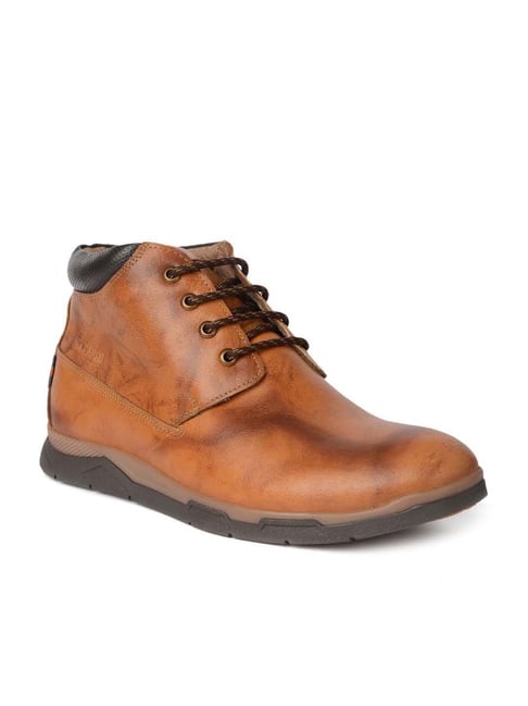 Buckaroo Men's Tan Derby Boots