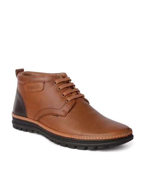 Buckaroo Men's Tan Derby Boots