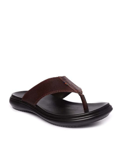 Buckaroo Men's JUSTO Brown Thong Sandals