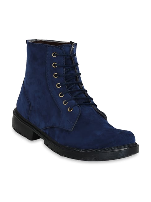 Get Glamr Men s Navy Casual Boots