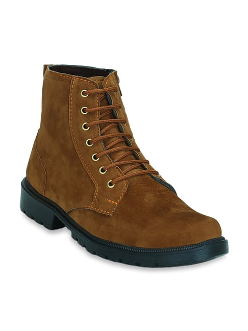 Get Glamr Men's Tan Casual Boots