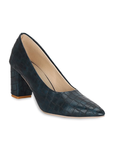 Get Glamr Women's Navy Casual Pumps