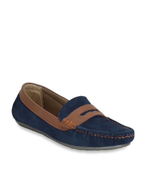 Get Glamr Women's Navy Casual Loafers