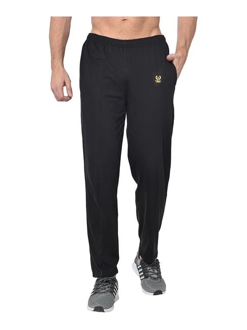 Vimal Jonney Black Cotton Trackpants