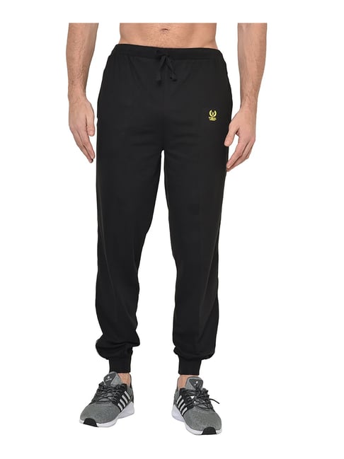 Vimal Jonney Black Cotton Joggers