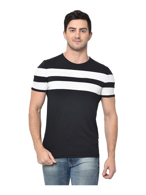 Vimal Jonney Black Crew T-Shirt