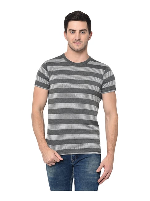 Vimal Jonney Grey Crew T-Shirt