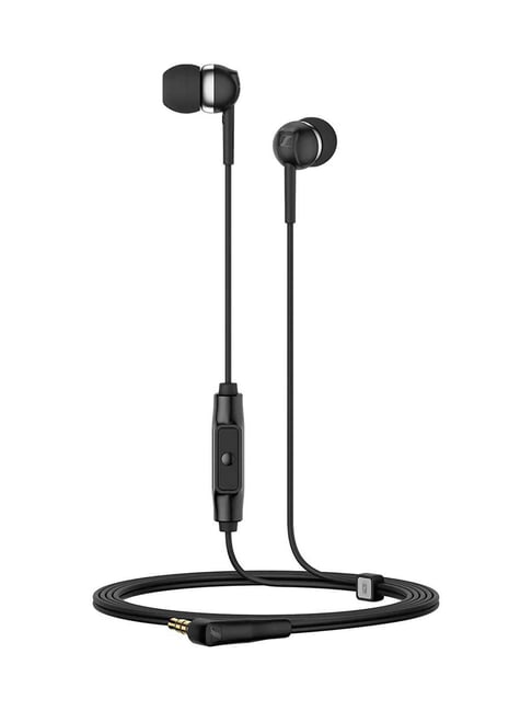 Sennheiser CX 80 S Wired Earphone with Mic (Black)