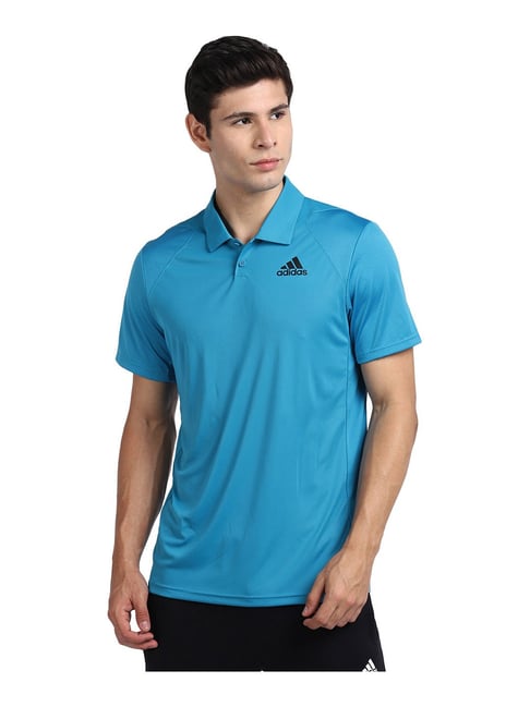 adidas Blue Polo T-Shirt