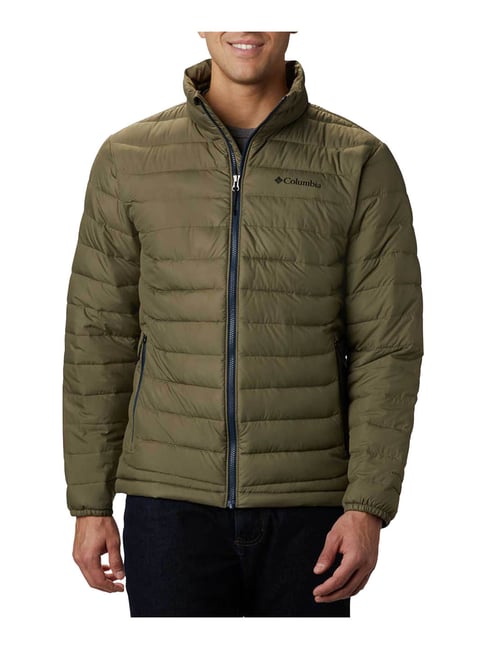 Buy Columbia Olive Powder Lite Jacket for Men Online Tata CLiQ