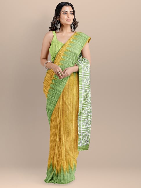 Yellow Color Sambalpuri Pata Saree In Bomkei Design With Blouse Piece. at  Rs 8499.99 | संबलपुरी साड़ी - Koshali Arts & Crafts Enterprise,, Sonepur |  ID: 24475641955