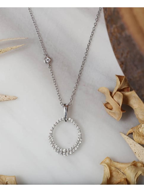 Buy Silver Necklaces & Pendants for Women by Praavy Online