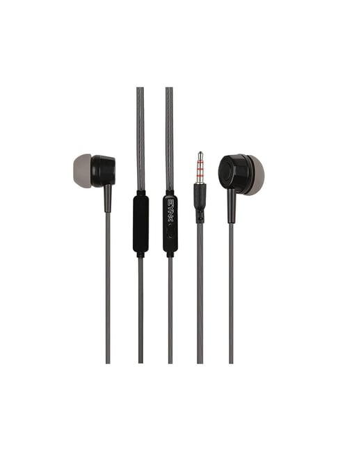 EYNK Popperz WE-25 3.5mm in-Ear Wired Earphone with Super Extra Bass (Black)