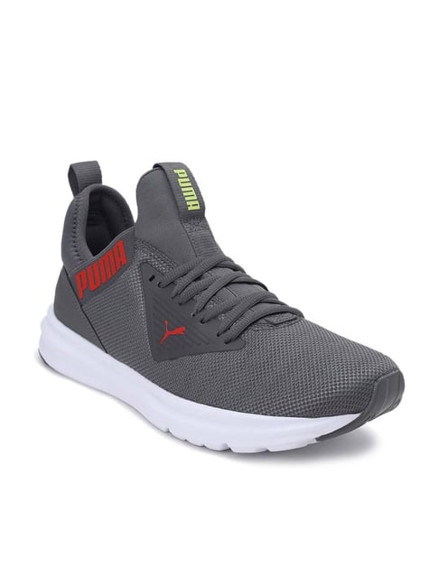 Puma Men's Enzo Beta Grey Running Shoes