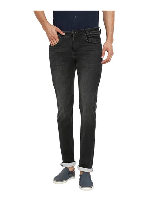 Buy Mufti Black Slim Fit Jeans for Men Online Tata CLiQ